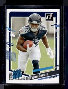Donruss #396 Tyjae Spears Tennessee Titans Rookie 2023 - Imagen 1 de 2