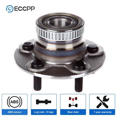 Cojinete de cubo de rueda trasero de 1 pieza para Dodge Neon Chrysler PT Cruiser Plymouth con ABS Foto 1 de 4