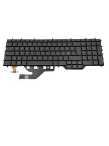 Backlit Keyboard Genuine Dell Alienware 17 R2/R3 NSK-QHABC NM44Y - Zdjęcie 1 z 5