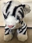 Build A Bear   Snow Leopard With Blue Eyes   Amazing Condition 