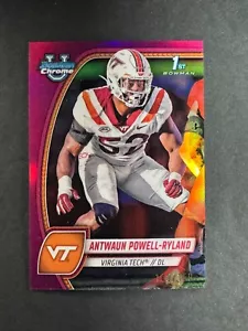 Antwaun Powell-Ryland 2024 Bowman Chrome /150 1st #15 - Picture 1 of 3