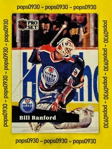 Bill Ranford, Edmonton Oilers, 1991, Pro Set, #70 - Bild 1 von 2