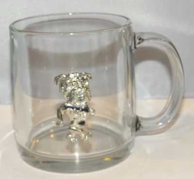 Mississippi State Bulldogs Metal Logo 20oz. Glass Mug Cup NCAA University - Image 1 of 4