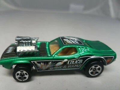 Hot Wheels 1970 Rodger Dodger verde Lila's Bowl a Rama  Foto 1 de 4