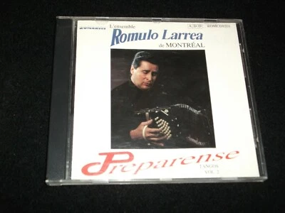 ROMULO LARREA <>PREPARENSE TANGOS VOL.2 <> Canada CD ~ROMARTIS ROMCD9201 - Image 1 of 3