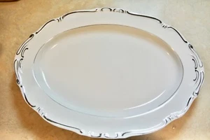 Ucagco Vintage Servierplatte 14 1/4 Zoll Erbstück - Bild 1 von 5