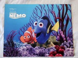 Disney Store Exclusive Commemorative Lithographs Finding Nemo set of 4