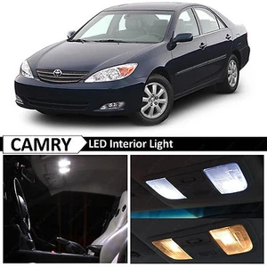 Kit de paquete de luces LED interiores blancas para 2002-2006 Toyota Camry - Imagen 1 de 9