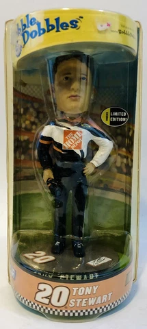 VINTAGE TONY STEWART NASCAR #20 HOME DEPOT CAR  by BOBBLE DOBBLES - HAND-PAINTED Cover