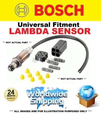 SENSORE BOSCH LAMBDA per FORD ESCORT IV Cabrio 1.6 i 1986-1990 - Immagine 1 di 4