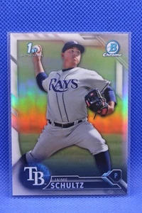 Bowman Chrome Prospects Refractor 2016/499 Jaime Schultz #BCP193 RC 1er - Imagen 1 de 2