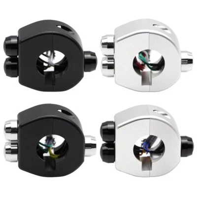 Interruptor de manillar universal para motocicleta 1"" 25 mm pestillo de 3 botones/aluminio momentáneo Foto 1 de 4