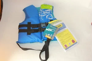 Exxel Ourdoors Polyester Kinder Schwimmweste blau 30-50 Lbs verstellbar - Bild 1 von 7