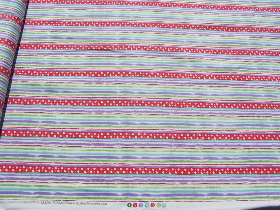 Tecido de costura Bear Necessaties Bright Star Characters listras colcha 21161 RL - Imagem 1 de 1