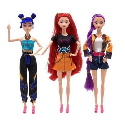 Cosplay Kpop Demon Hunters Dolls Moveable Joint Collectible Figure 3 Pieces 2026 - Bild 1 von 4