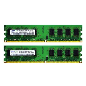 Kit de 4 GB (2x 2 GB) DDR2 800 MHz PC2-6400U memoria de escritorio RAM para Samsung - Imagen 1 de 10