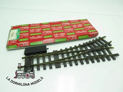 D658 Escala G LGB 1605 W DESVIO IZQUIERDA CON MOTOR ELECTRICO R1175 - OVP - Imagen 1 de 4