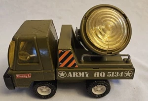 SELTENER BUDDY L HQ 3154 - SPIELZEUG US ARMY PRESSSTAHL DRUCKGUSS SUCHSCHEINWERFER LKW - Bild 1 von 8