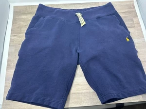 Polo Ralph Lauren Herren Double Knit Tech Fleece Shorts Navy Größe Medium - Bild 1 von 10