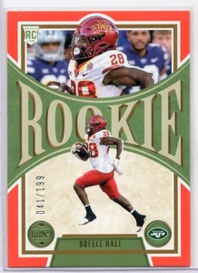 Breece Hall 2022 Panini Legacy Football Rookie Orange #041/199 - Bild 1 von 2