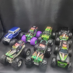 (7) Hot Wheels Monster Jam McDonalds Lot of ALL Grave Digger - See Description - Picture 1 of 24