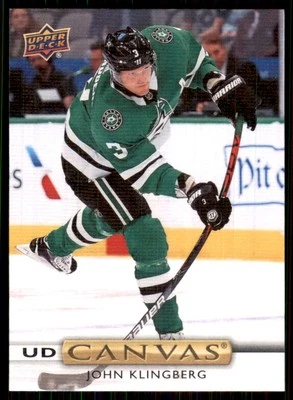 2019-20 Upper Deck UD Canvas #C187 John Klingberg Dallas Stars - Image 1 of 2
