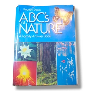 Reader's Digest ABC's of Nature Family Answer Book 1987 Illustrated - Foto 1 di 1