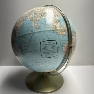 "Rand McNally 12"" de colección con soporte globo terráqueo". Unión Soviética. - Imagen 1 de 7