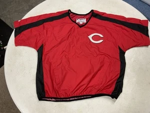 Herren MLB Majestic Cincinnati Reds leichter kurzärmliger Windbreaker Gr. M #3 - Bild 1 von 6