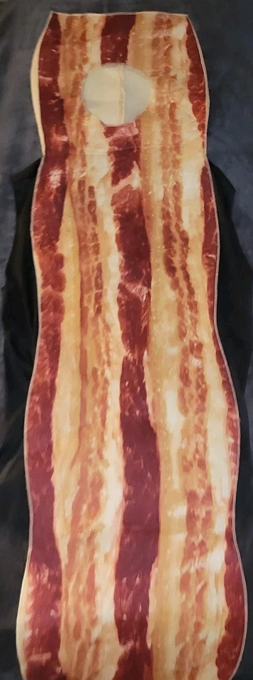 Disfraz Tira Tocino Adulto Talla Única Divertida Comida Halloween Fiesta Poliéster Novedad Foto 1 de 3