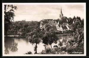 Sindelfingen, Uferpartie, Ansichtskarte - Picture 1 of 2