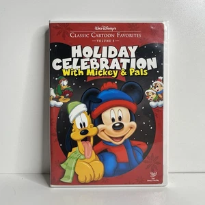 Holiday Celebration With Mickey & Pals DVD 2005 Disney Classic Cartoon Favorites - Imagen 1 de 8