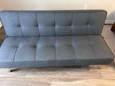 Serta SC-CRYS3LU2012 Multi-function Upholstery Fabric Sofa - Gray - Image 1 of 4
