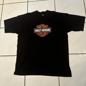 VTG 90s Harley Davidson Millville NJ T-shirt Single Stitch 26.5x33.5 Logo - Picture 1 of 15