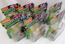 All 7x TMNT Dimension X Hero Teenage Mutant Ninja Turtles Figures MOC OVP NEW