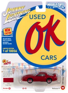 Johnny Lightning 2021 *MUSCLE CARS EE. UU. 4B* rojo Chevy Camaro Z28 nuevo en paquete - Imagen 1 de 1