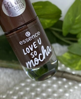 essence Gel Nail Colour Nagellack 34 LOVE U SO mocha braun 8ml *neu* - Bild 1 von 3