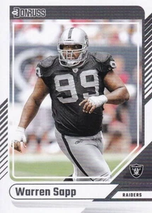 2024 Panini Donruss - #299 Warren Sapp - Raiders - Picture 1 of 2