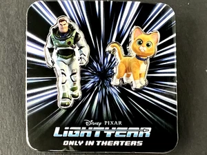 Pixar Buzz Lightyear Sox Orange Cat - Only in Theaters - RARE HTF Disney Pin 0 - Picture 1 of 7