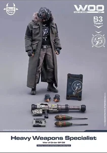 Devil Toys 1/6 Woo B3 Team Heavy Weapons Specialist Action Figure Hot Toys New - Picture 1 of 5