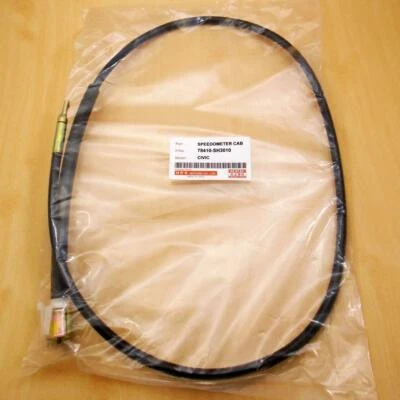 Honda Civic ED EE EF  1988-1991 89 90 Speedometer Cable Gauges Part Black 1x  Foto 1 de 4