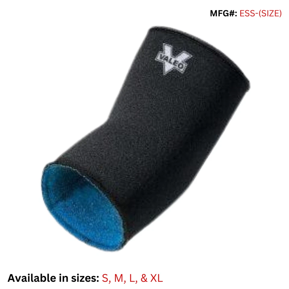 Manga de soporte de codo para entrenamiento con pesas y atletismo - Valeo S, M, L y XL Foto 1 de 3