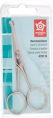 Tijeras de pelo para hombre Pfeilring 10 cm micro dientes niquelados PVP £29,99 Foto 1 de 2