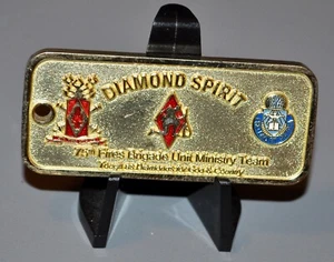 US Army HHC Headquarters Company 122nd Signal Battalion Korea Challenge Coin  - Bild 1 von 2