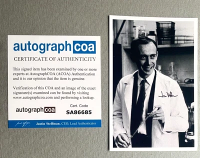 JAMES WATSON Nobelpreis 1962 signed Foto 10x15 Autogramm COA ACOA - Bild 1 von 2