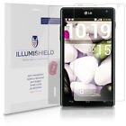 iLLumiShield Phone Screen Protector w Anti-Bubble/Print 3x for LG Optimus G AT&T