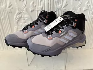 Scarpe da trekking Adidas viola Terrex AX4 Mid GORE-TEX nuove senza scatola US 5 - Foto 1 di 5
