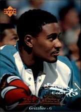 1995-96 Upper Deck Electric Court Grizzlies Basketball Card #304 Eric Murdock