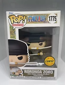 Funko Pop! One Piece - Roronoa Zoro #1775 CHASE Vinyl + Protector In Hand - Bild 1 von 2
