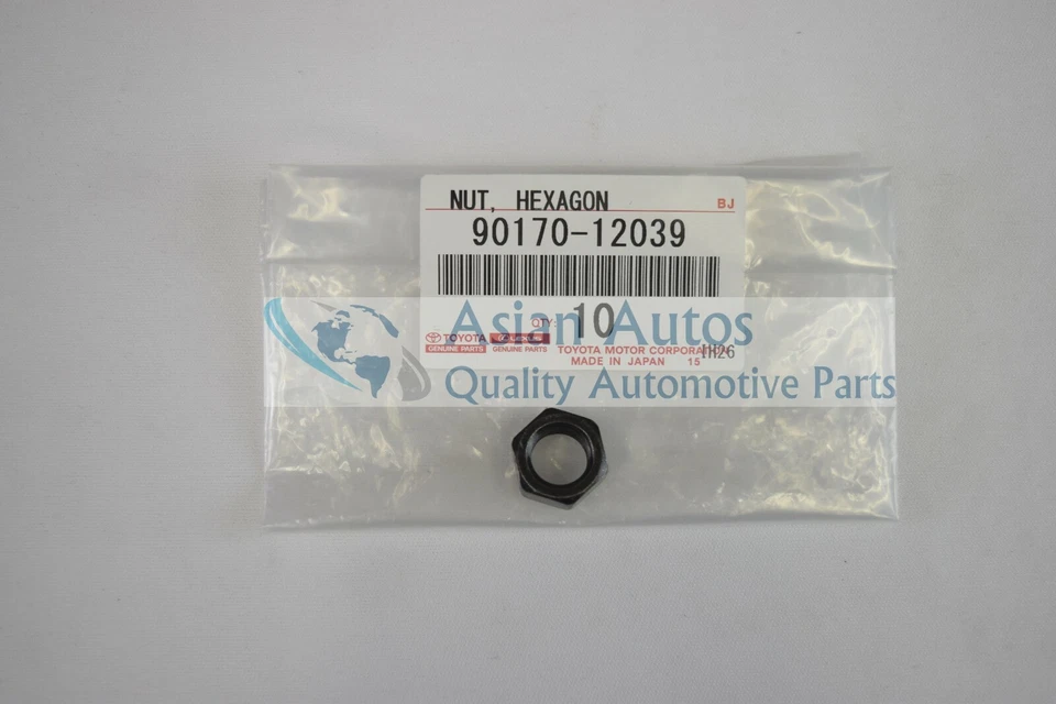 正品雷克萨斯 GX470 03-09 后悬架上控制臂螺母 9017012039 原始设备制造商 — 第 1/1 张图片